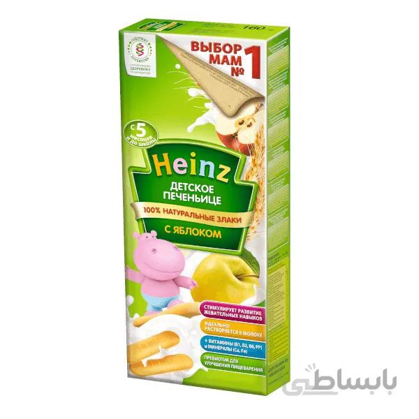 بیسکویت گندم و سیب هاینز بالای ۵ ماه Heinz