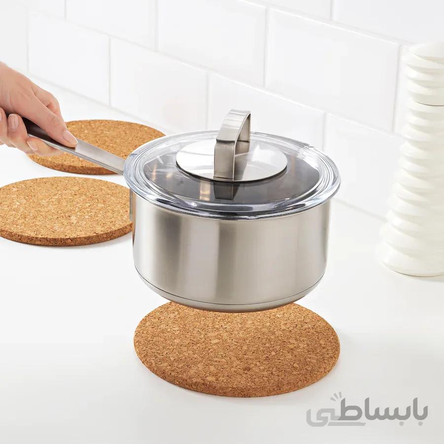 زیرقابلمه چوب پنبه ایکیا مدل HEAT