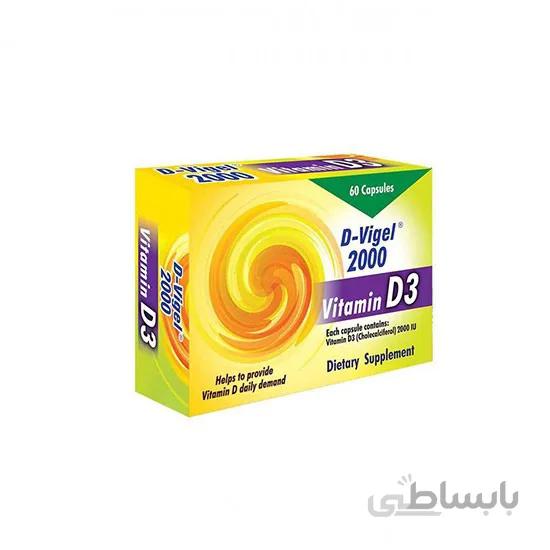 سافت ژل ویتامین D3 2000 دانا کد 286096