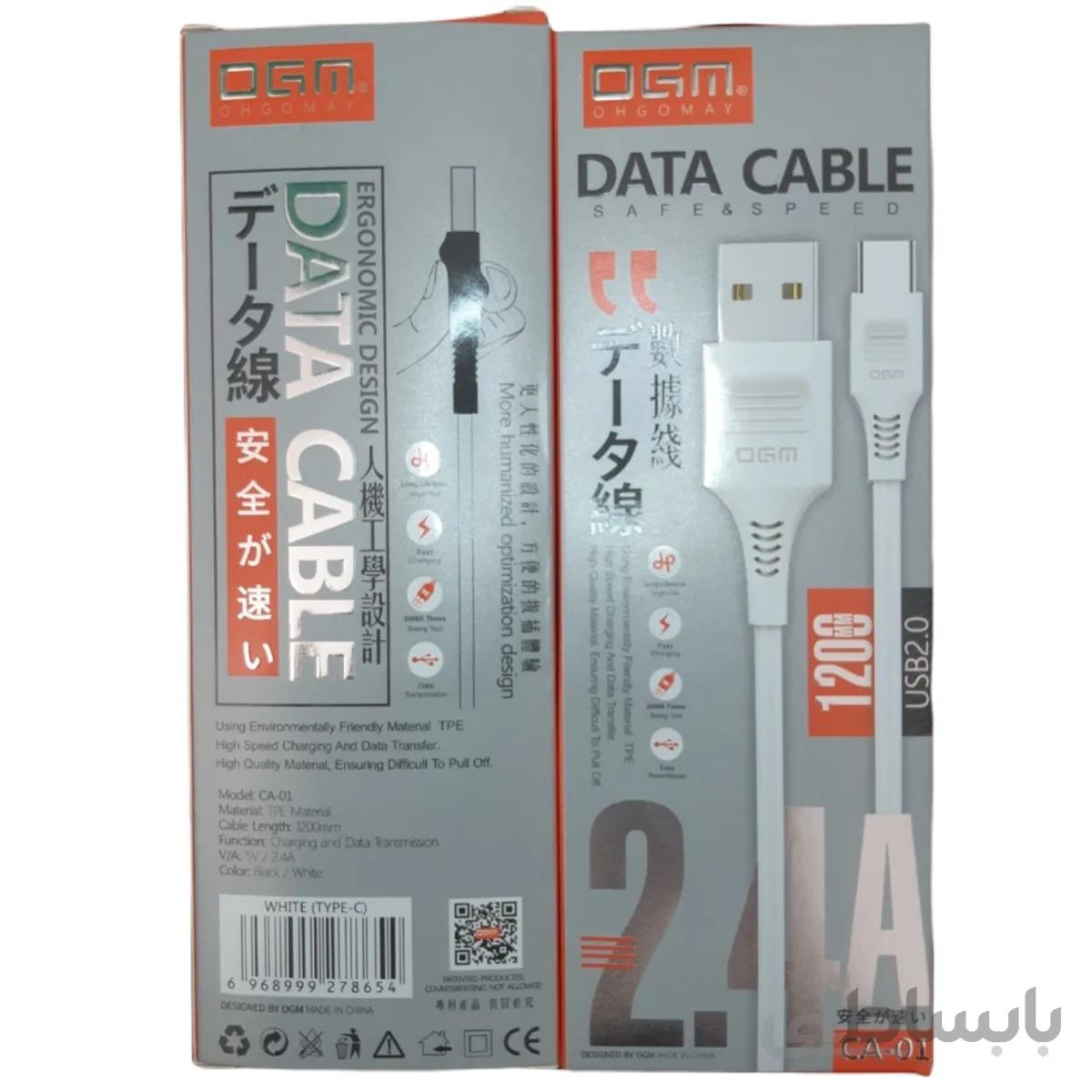 کابل taype c برند OGM ا Typec cable charging