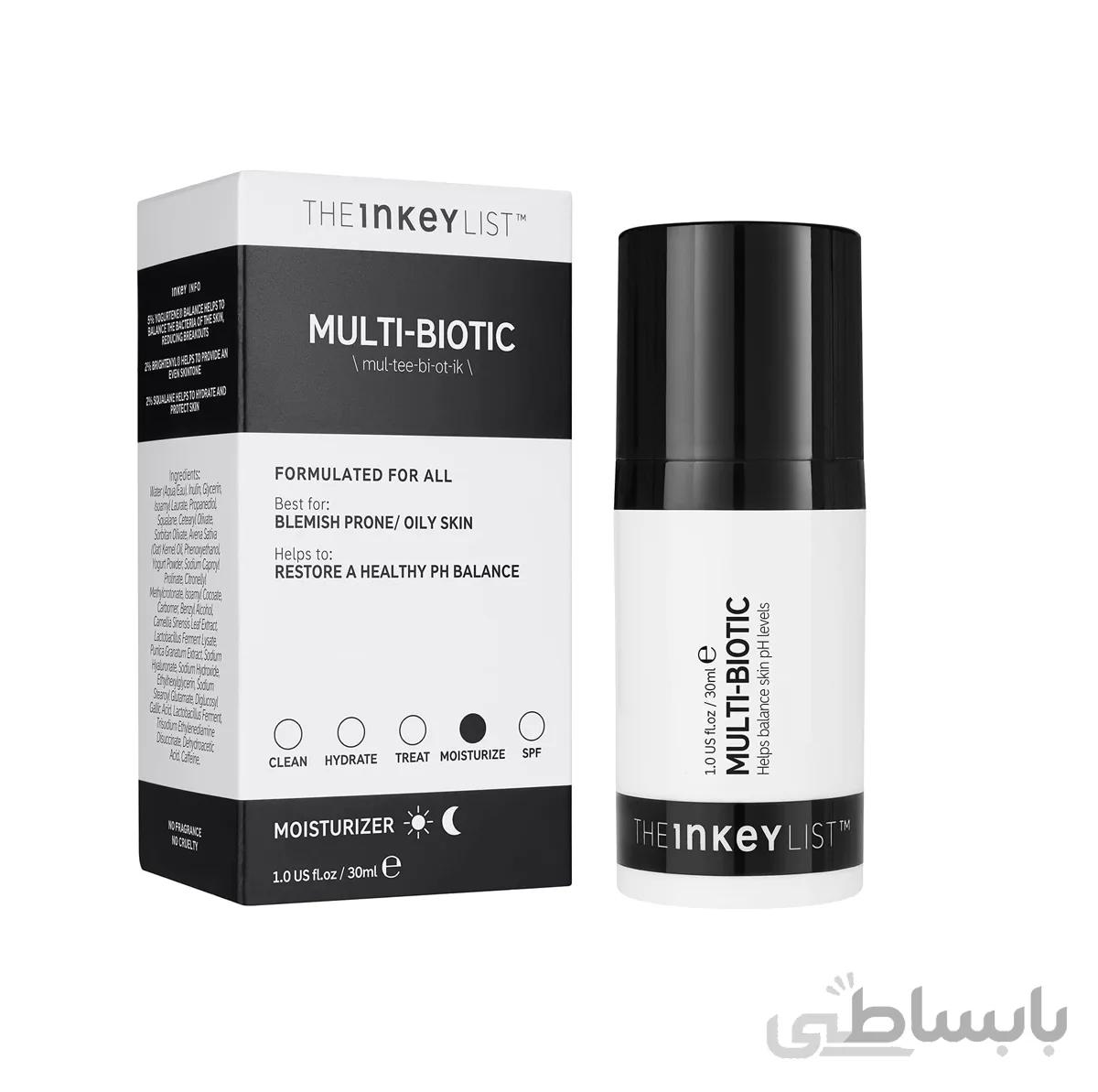 سرم مرطوب کننده مولتی بیوتیک و متعادل کننده PH اینکی لیست