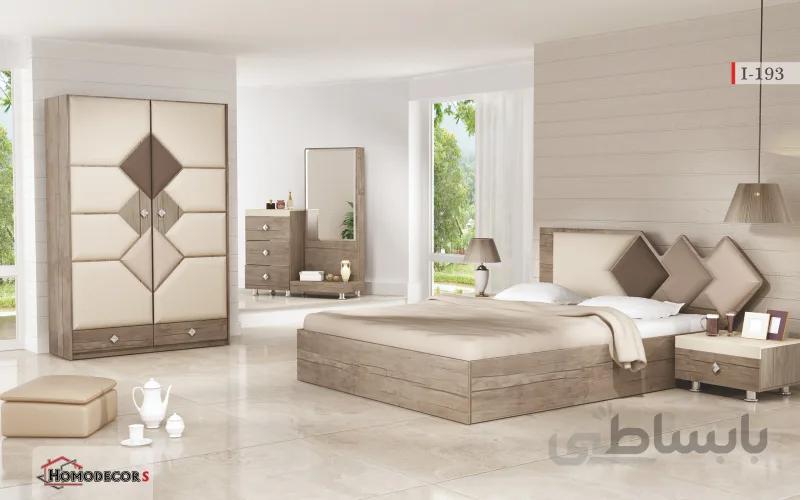 تخت خواب دو نفره مدل i193