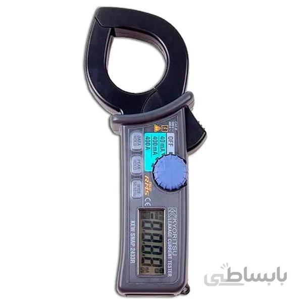 کلمپ میلی آمپرمتر ac کیوریتسو مدل kyoritsu 2433R ا MODEL 2433R｜Leakage Clamp Meters