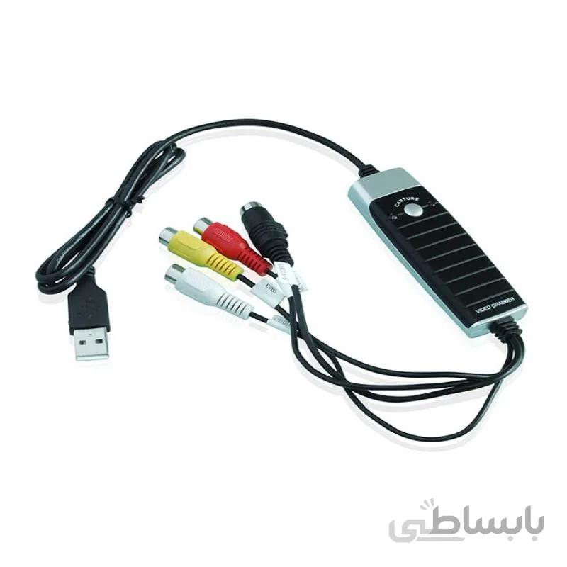 کارت کپچر USB 2.0 به AV و S-Video سازگار با ویندوز 10 فرانت FN-U2C122 ا Faranet USB 2.0 AV & S-Video Grabber, Windows Support Without Button / FN-U2C122