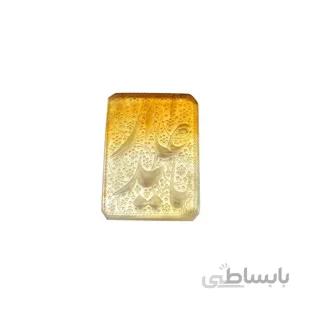 نگین عقیق خطی یا علمدار کد 3275 ا قیمت به شرط خرید تیمی