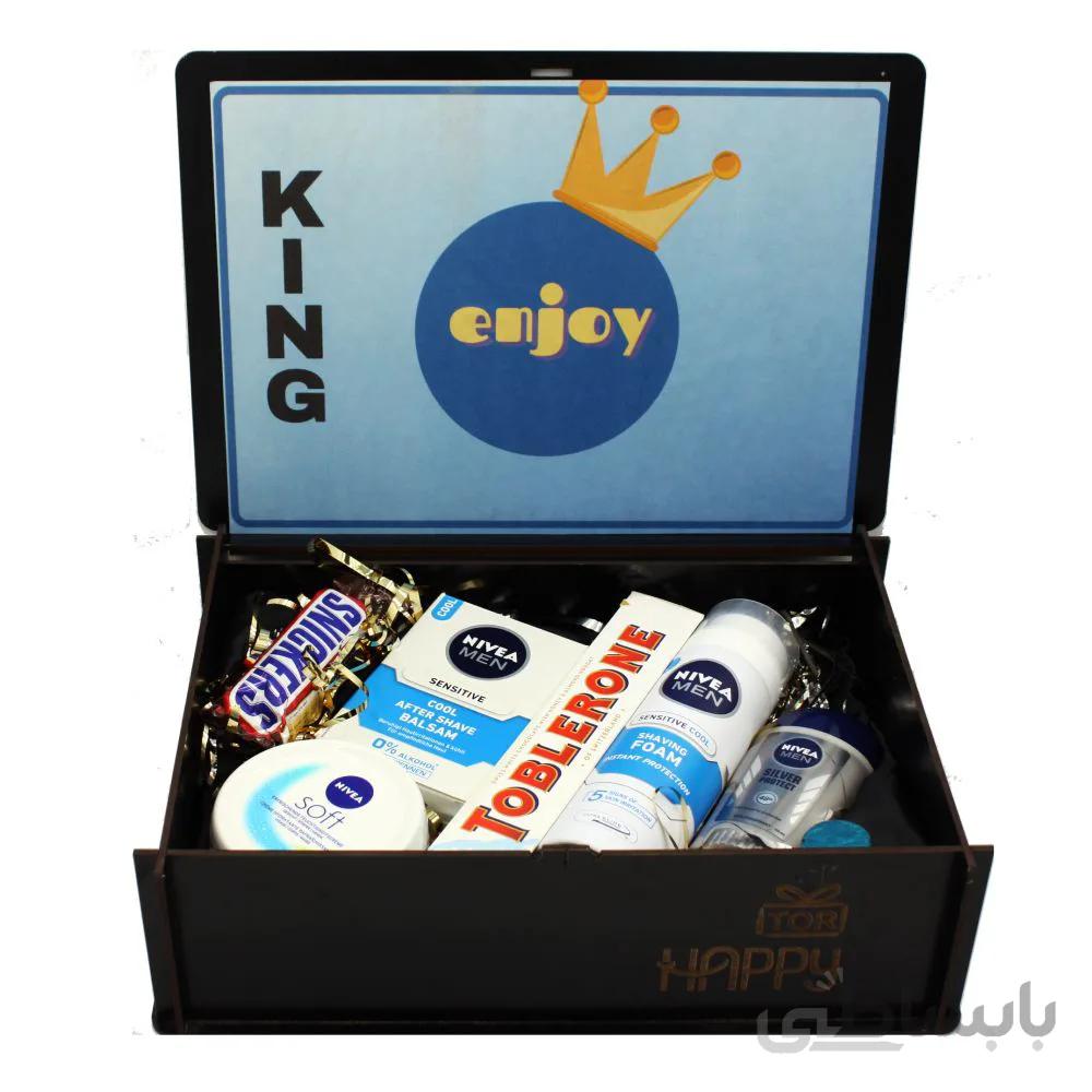 ست هدیه مردانه پک بهداشتی نیوآ sensitive cool مدل سام