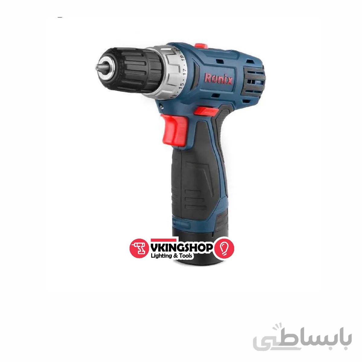 دریل شارژی رونیکس مدل 8012