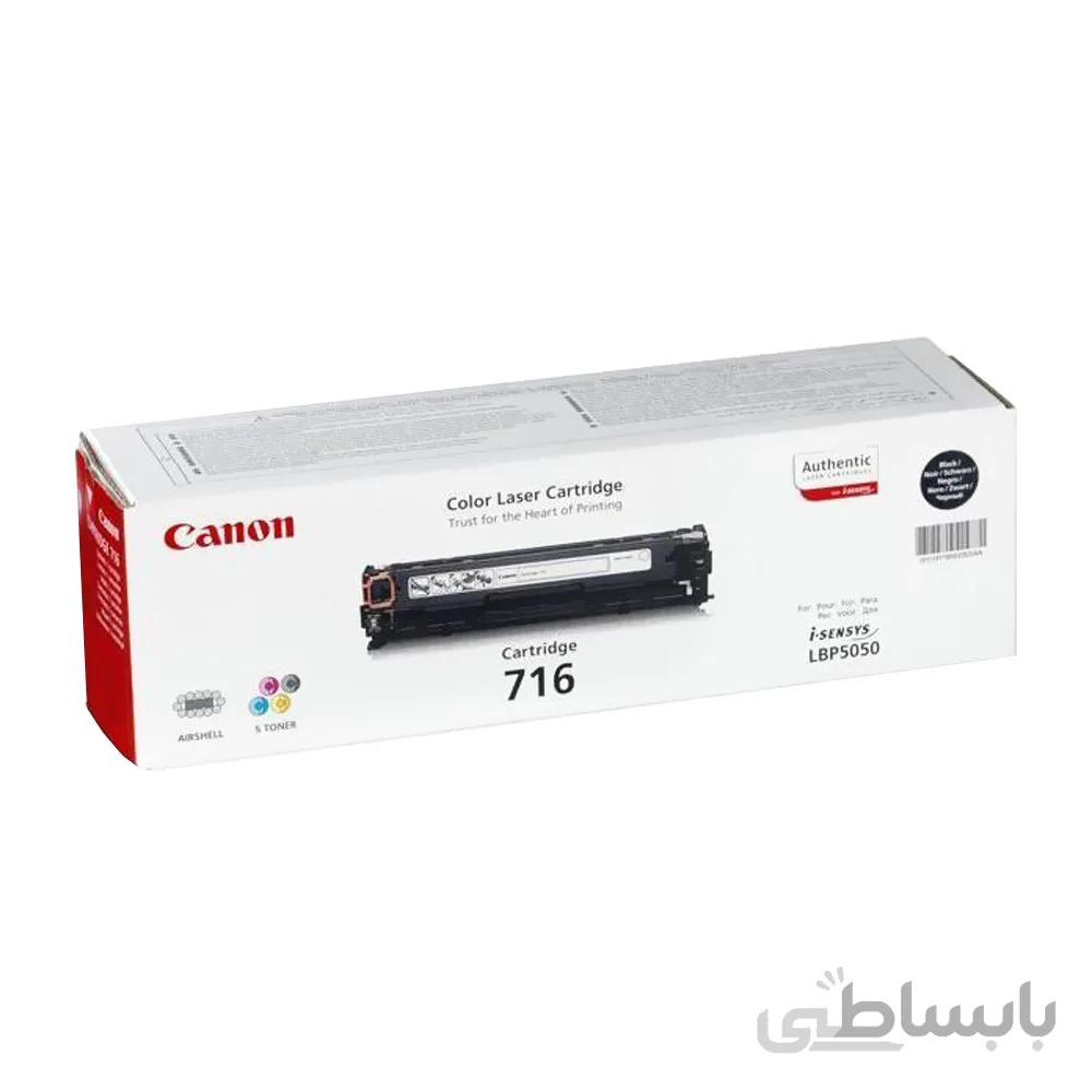 کارتریج تونر لیزری مشکی کانن مدل 716