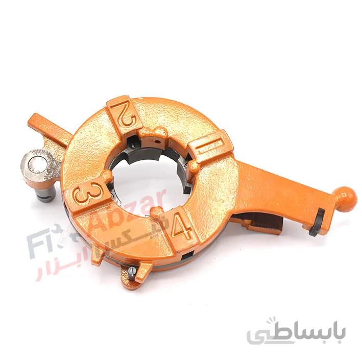 فک حدیده 1/2 - 2 اینچ حدیده برقی 4 اینچ کله ببری (تایگرهد) ا Tiger head threading machine die head for Z1t-R4
