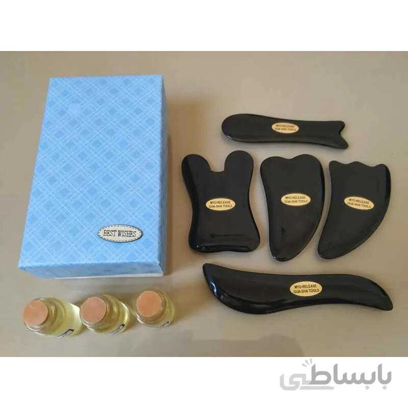 ست 5 عددی گواشا ماساژ صورت