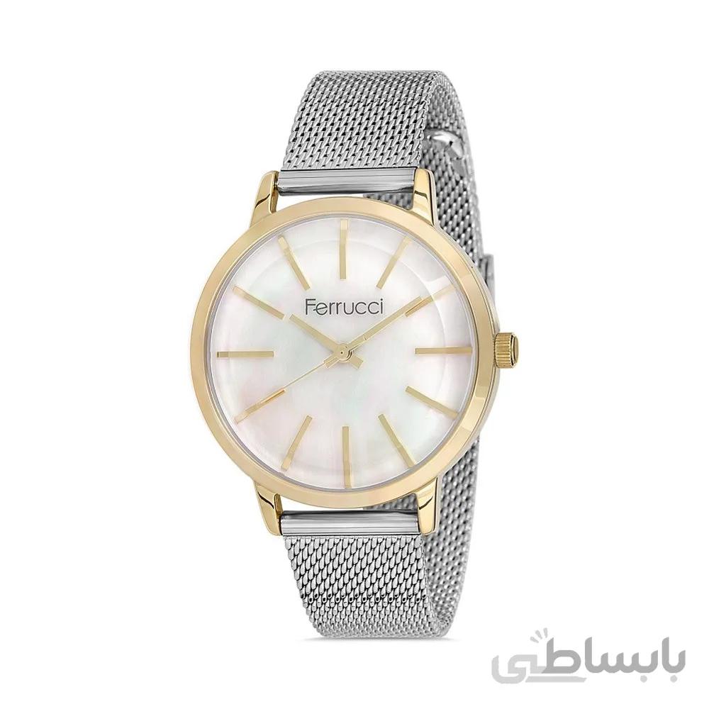 ساعت مچی عقربه ای زنانه برند فروچی Ferrucci مدل FC 13934H.05