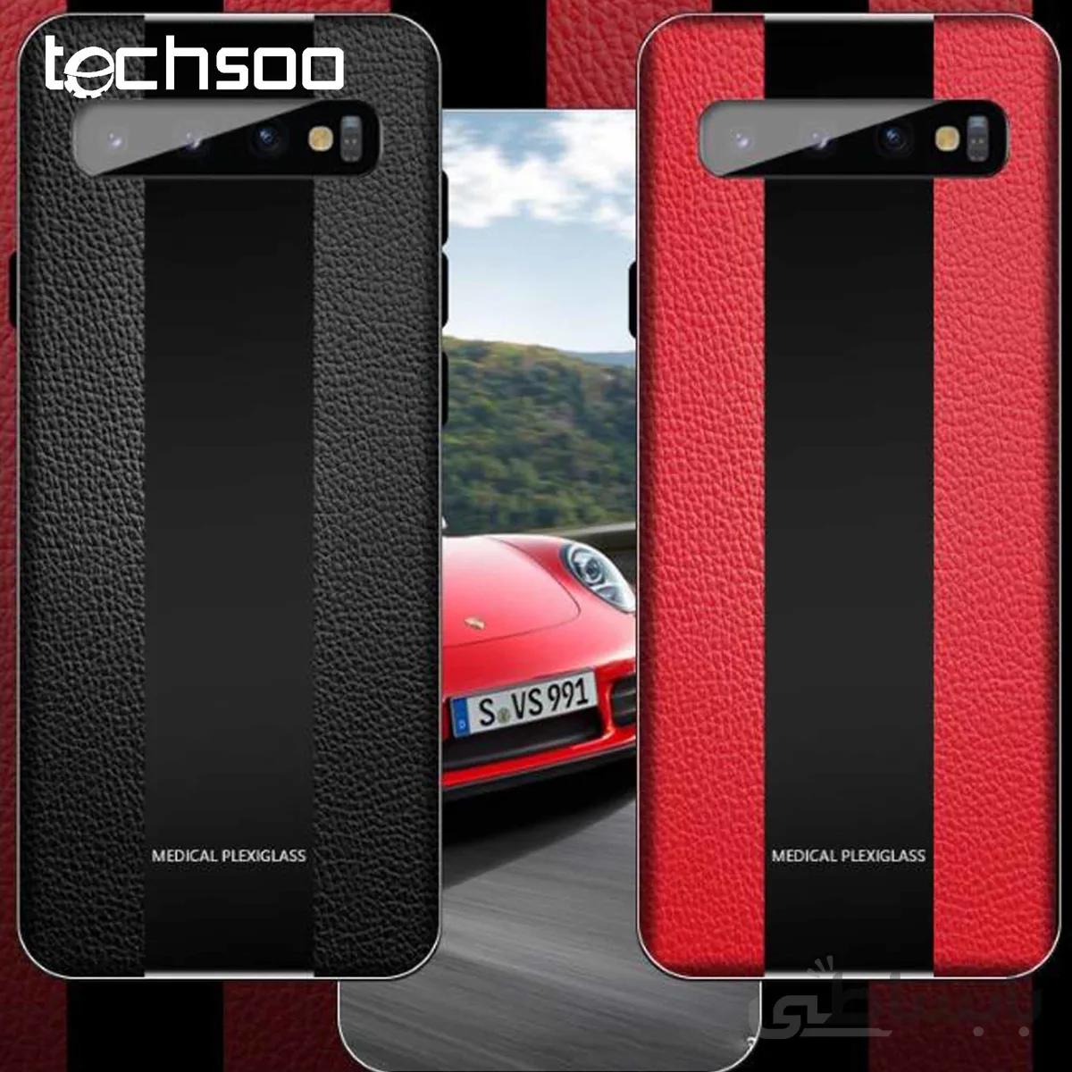 قاب چرمی آینه ای سامسونگ Leather Mirror Samsung Galaxy S10