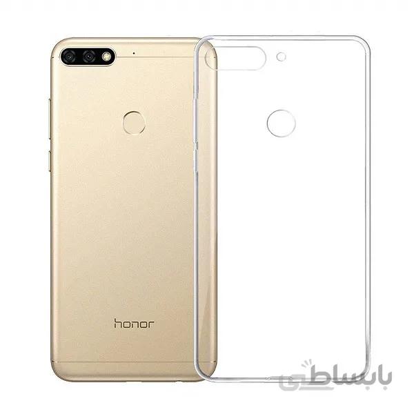 قاب Honor 7c ژله ای شفاف محافظ بی رنگ گوشی هواوی هونور هفت سی کاور نرم مخصوص آنر هفت سی قاب Honor 7c آنر7 سی قاب clear Case for Huawei Enjoy8 / Honor 7c
