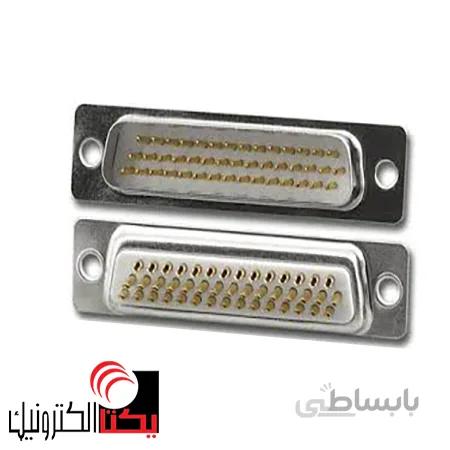 دی کانکتور کابلی 3ردیفه نری 44 پین