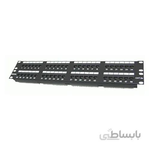 پچ پنل 48 پورت دینتک cat5e UTP