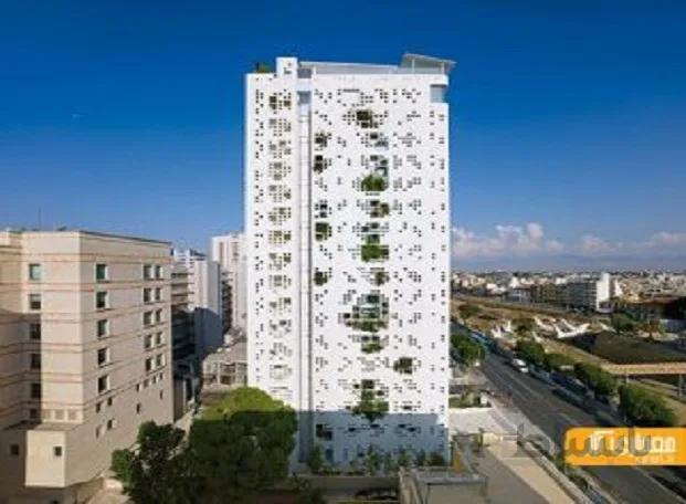 مجتمع مسکونی دیوارهای سفید