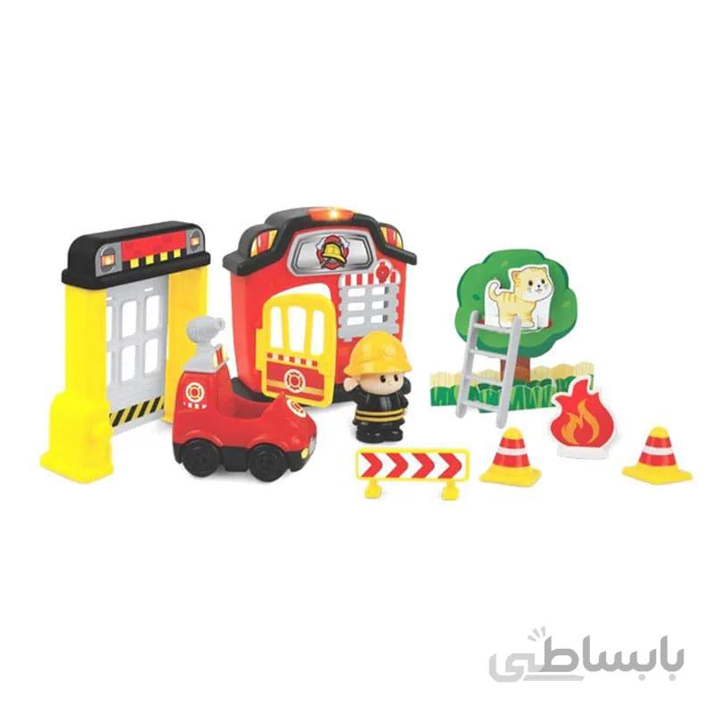 ست اسباب بازی ایستگاه اتش نشانی وین فان Winfun Fire Station Fun Playset