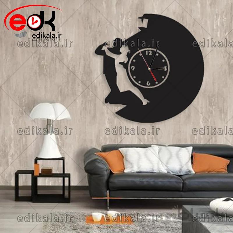 ساعت دیواری فانتزی طرح رقص باله در پنج رنگ