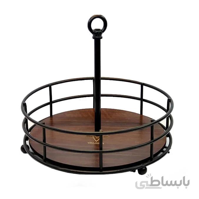 سبد گرد فلزی میله دار والریا