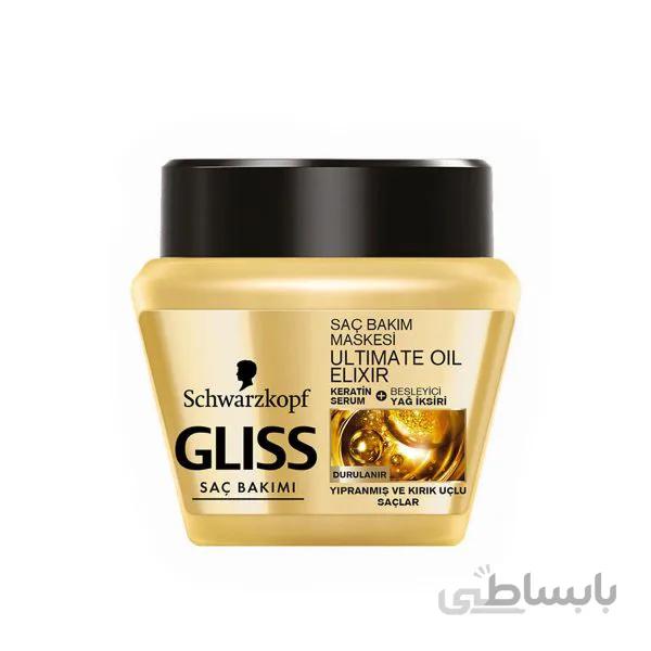 ماسک مو گلیس طلایی ترمیم کننده