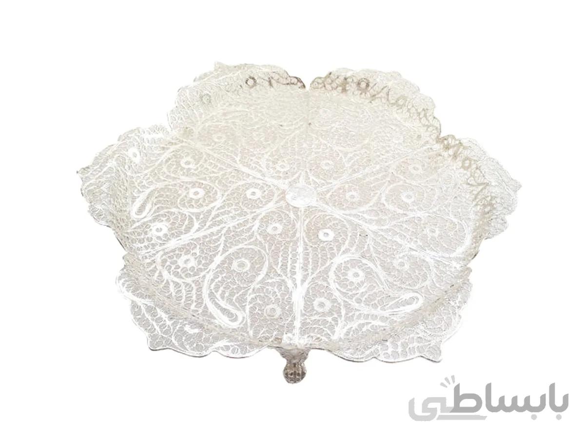 سینی ملیه کاری اصفهان مدل دایره