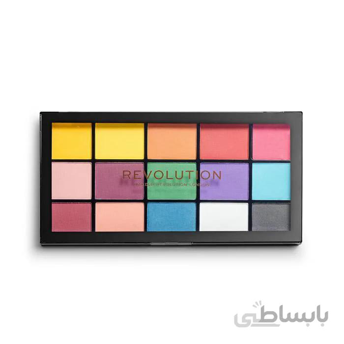 پالت سایه چشم مارولوس مات رولوشن ۱۵ رنگ
