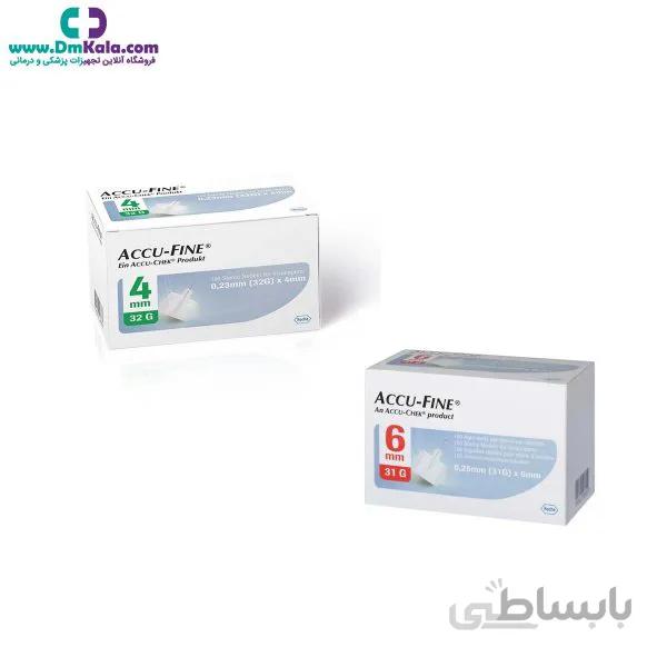 سر سوزن قلم انسولین اکیوفاین Accu-Fine