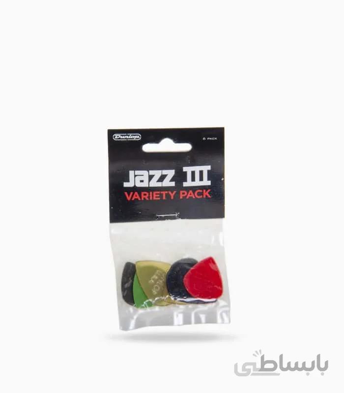 پیک گیتار dunlop jazzIII variety pack