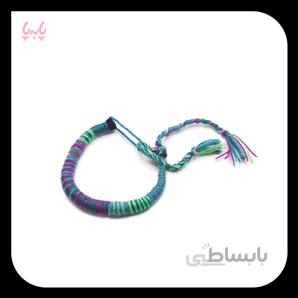 پابند دردراپ ضخیم صورتی سبز