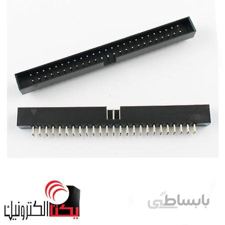 باکس هدر50 پین نری صاف 2.00 میلیمتر