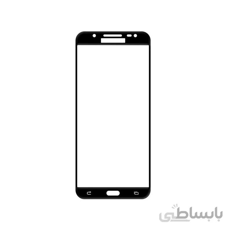 محافظ صفحه نمایش شیشه ای تمپرد مدل Full Cover مناسب برای گوشی موبایل سامسونگ Galaxy J7 2016