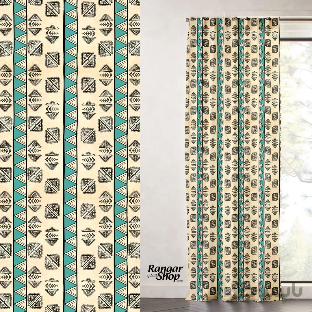 پرده طرح مدرن هندسی