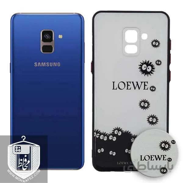 قاب فانتزی سامسونگ Galaxy A8 Plus 2018 به همراه پاپ سوکت کد SA508B