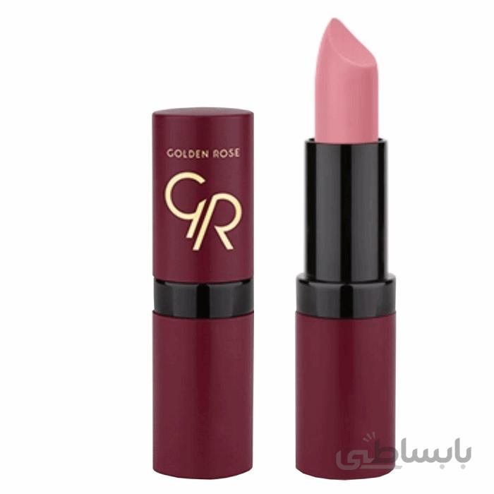 رژ لب گلدن رز Golden Rose مدل Velvet Matte