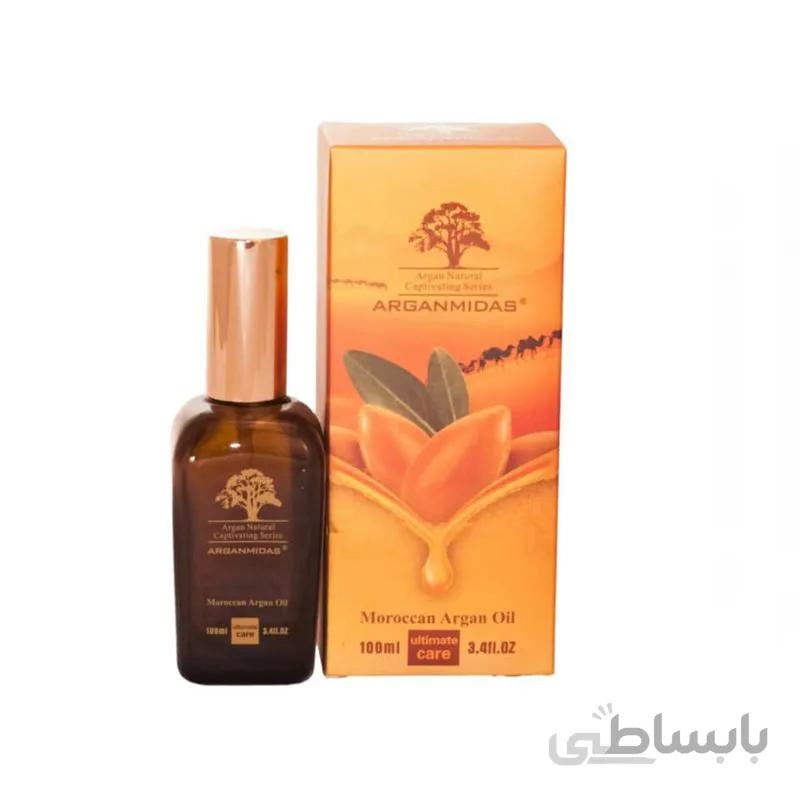 روغن پوست و مو آرگان میداس کد 13683692276