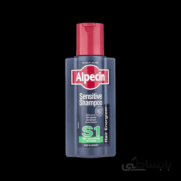 شامپو موی سر حساس.شکننده و رنگ شده S1 آلپسین Alpecin