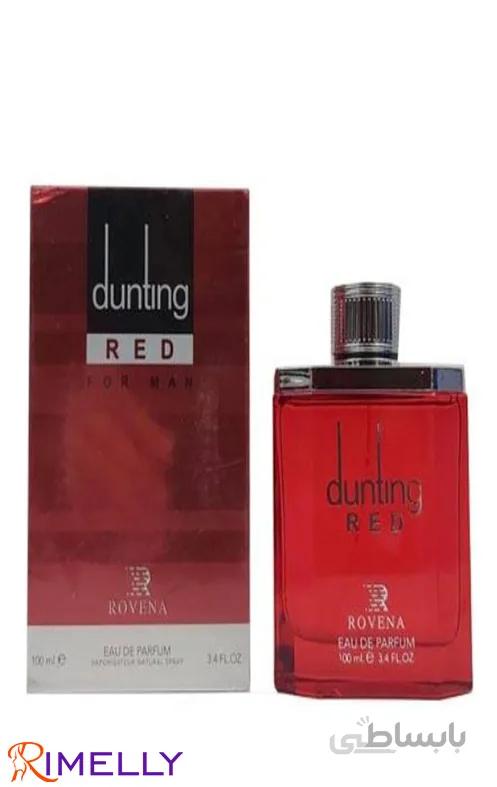 ادوپرفیوم روونا دانتینگ قرمز مردانه ا DUNTING RED ROVENA EAU DE PARFUM