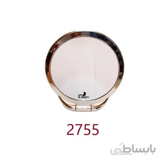 آینه گرد طلایی دالاس مدل 2755