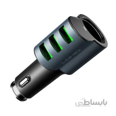 شارژر فندکی الدینیو مدل CM11 به همراه کابل
