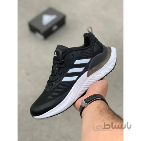 آدیداس آلفا مگما اصلی مردانه رانینگ و پیاده روی مشکی/سفید ALPHAMAGMA SHOES