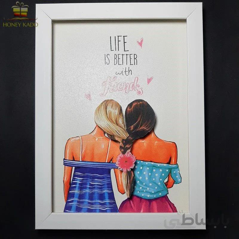 تابلو سه بعدی فانتزی مدل Life
