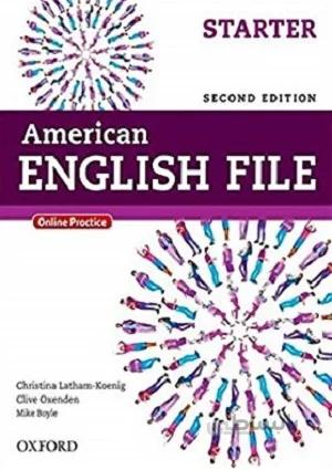 کتاب امریکن انگلیش فایل استارتر ویرایش دوم American English File Starter 2nd SB+WB+DVD