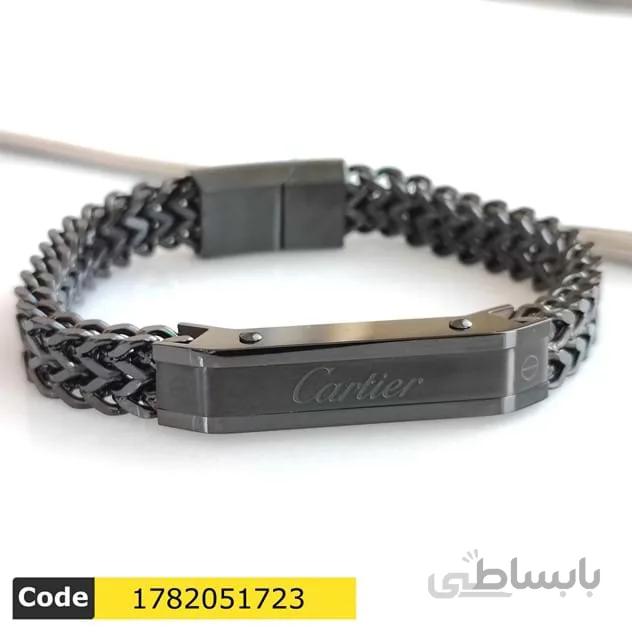 دستبند مردانه استیل کد 456650