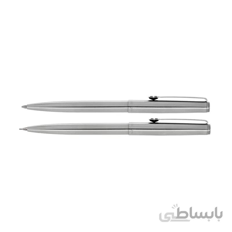 ست جفتی خودکار و اتود اینوکس مدل IXC 77 BOXED