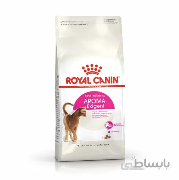 غذای خشک گربه رویال کنین مدل Aroma Exigent وزن 2 کیلوگرم ا Royal Canin Aroma Exigent Dry Cat Food 2kg