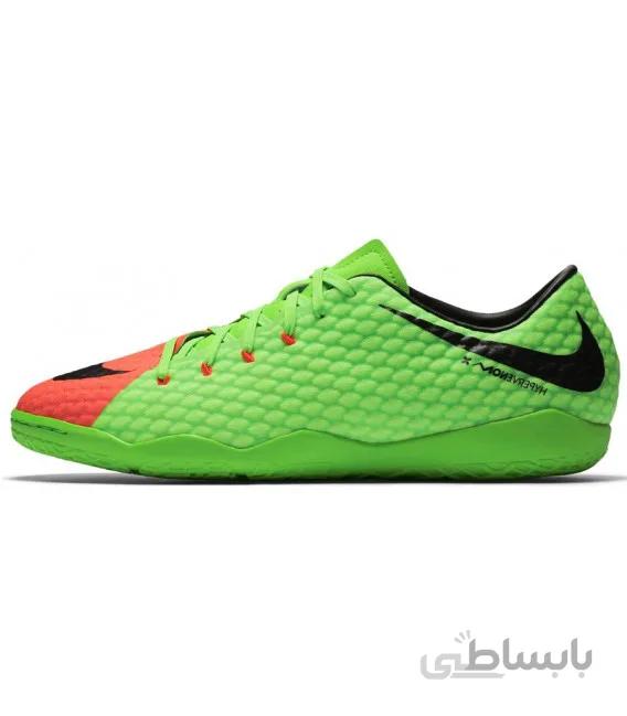 کفش فوتسال سایز کوچک نایک هایپرونوم Nike Hypervenomx Phelon III IC 852600-308