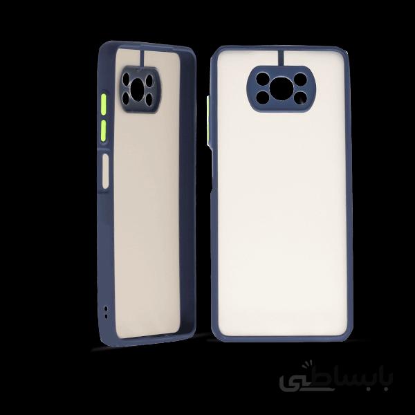 کاور مدل هیبریدی پشت مات مناسب برای گوشی موبایل شیائومی Poco X3