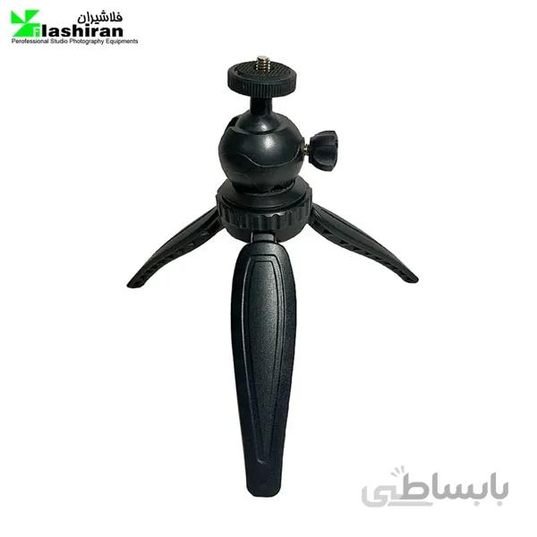 سه پايه عکاسي بيک(مشکی) Beike Q166 Mini Tripod-+هولدر موبایل