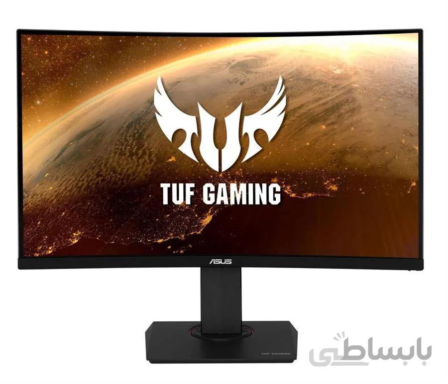 مانیتور منحنی ASUS TUF Gaming VG32VQ1B 31.5 ”، WQHD (2560 14 1440) ، 165 هرتز (پشتیبانی از 144 هرتز) ، 1 ثانیه ، FreeSync Premium / همگام سازی تطبیقی ، تاری تاریک حرکت ، HDR10 ، نمایشگر HDMI ا ASUS TUF Gaming VG32VQ1B 31.5” Curved Monitor, WQHD (2560 x 1440), 165Hz (Supports 144Hz), 1ms, FreeSync Premium/Adaptive-sync, Extreme Low Motion Blur, HDR10, HDMI DisplayPort
