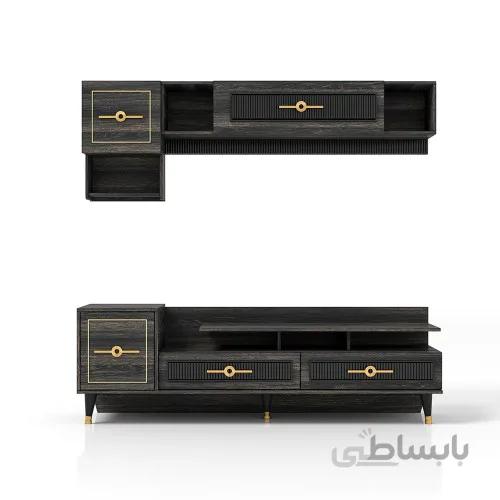 میز تلویزیون و رابط آپادانا مدل پیانو